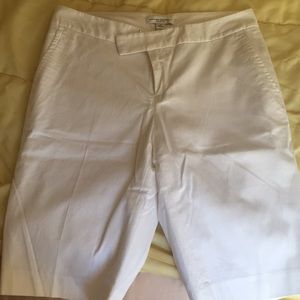 BANANA REPUBLIC white shorts BNWOT